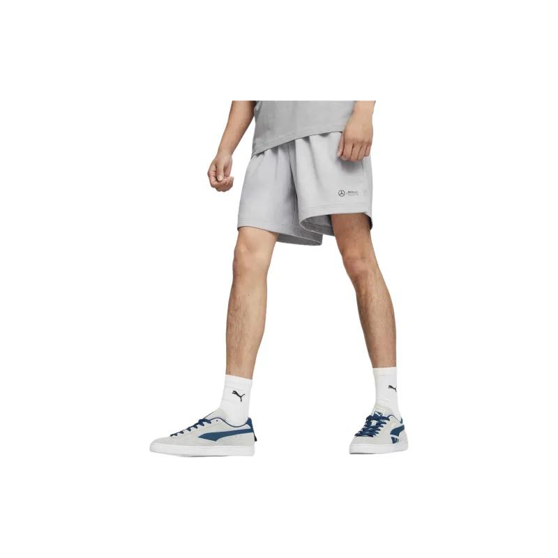 PUMA Mercedes-AMG Petronas Motorsport Sports Shorts Men's Silver-2