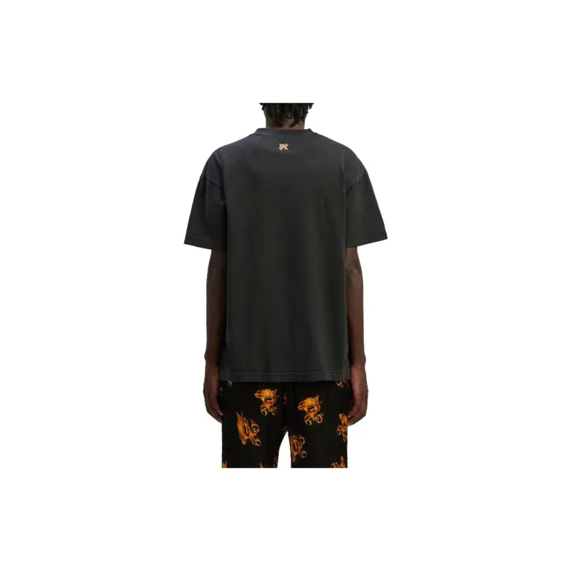 PALM ANGELS Burning Monogram T Shirt-2