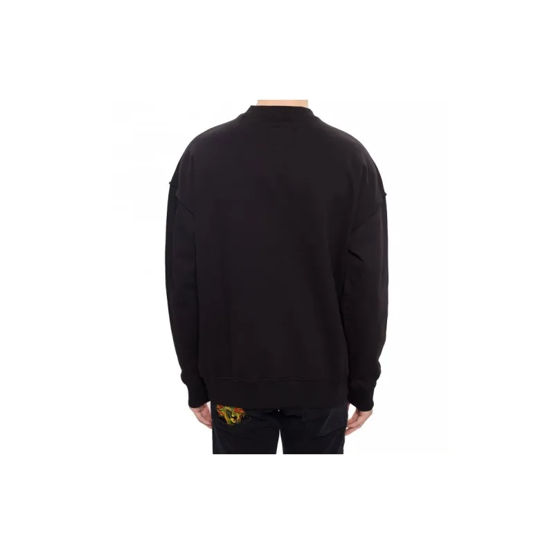 VERSACE JEANS COUTURE Sweatshirt Men's Black-5