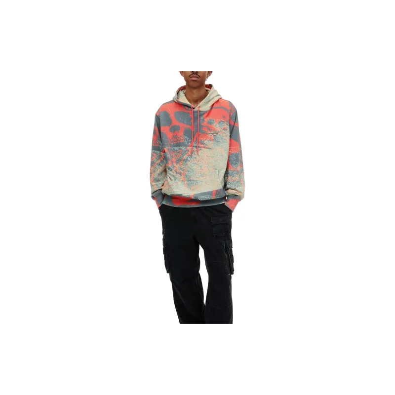 Thisisneverthat SS24 Skeletons Hoodie Sweatshirt Unisex Red-3