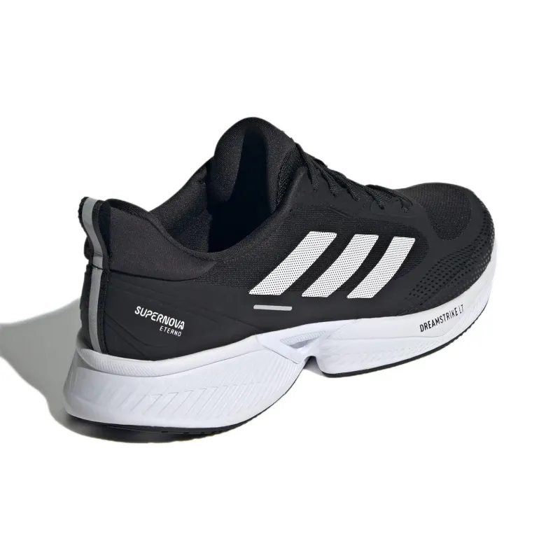 Adidas Supernova Eterno Slip Resistant Low Top Running Shoes Unisex Black White-2