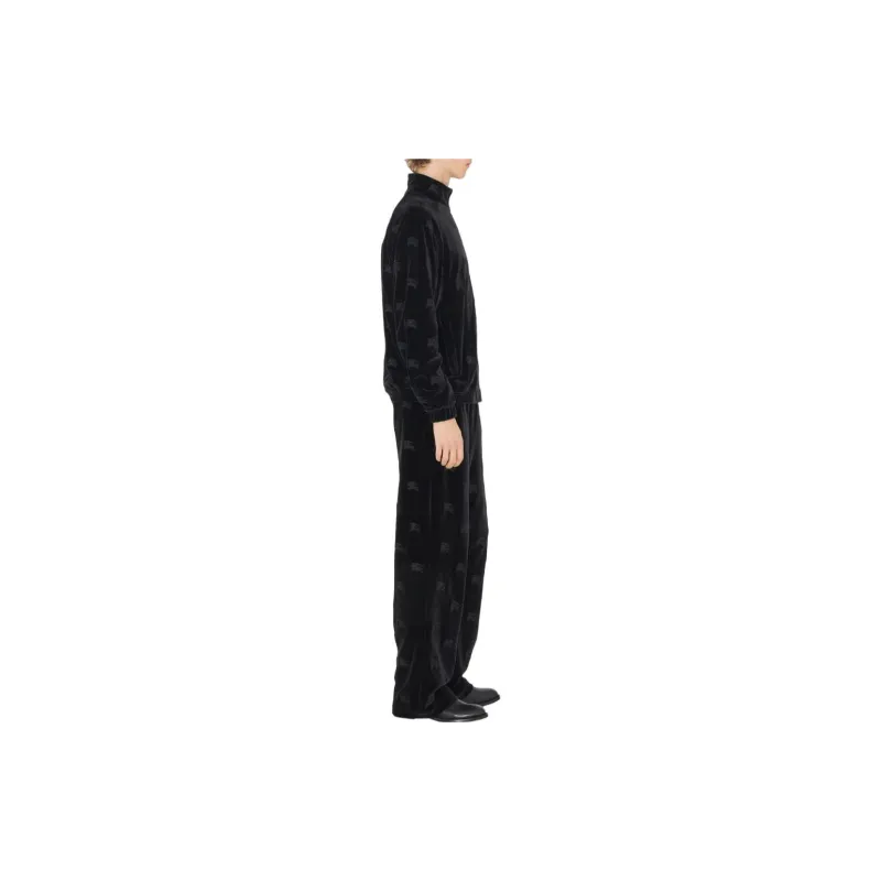 Burberry Ekd Velvet Track Pants-3