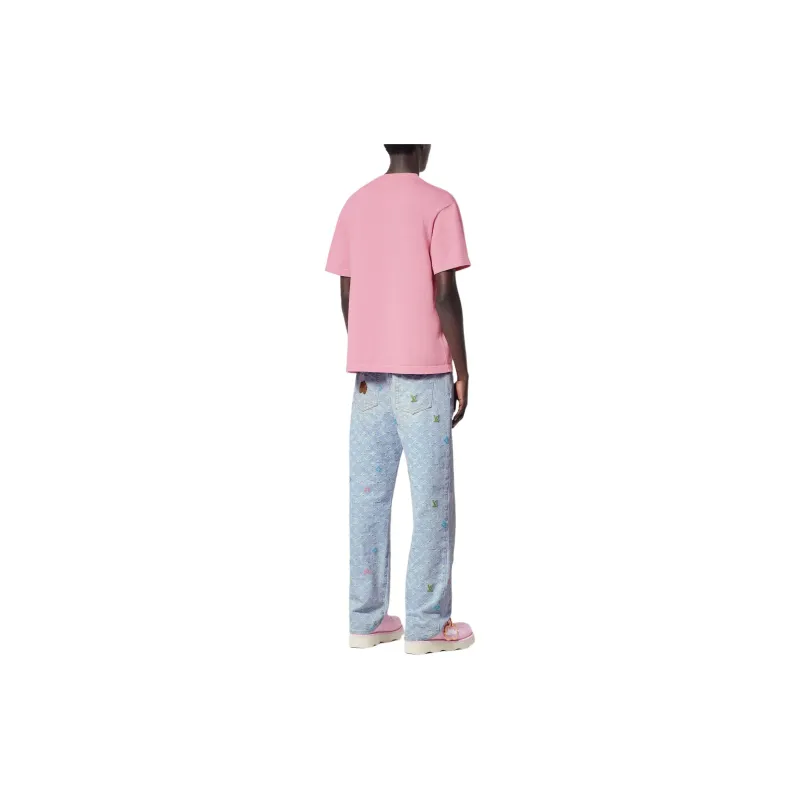 LOUIS VUITTON x Tyler Collaboration SS24 T Shirt Men's Pink-3