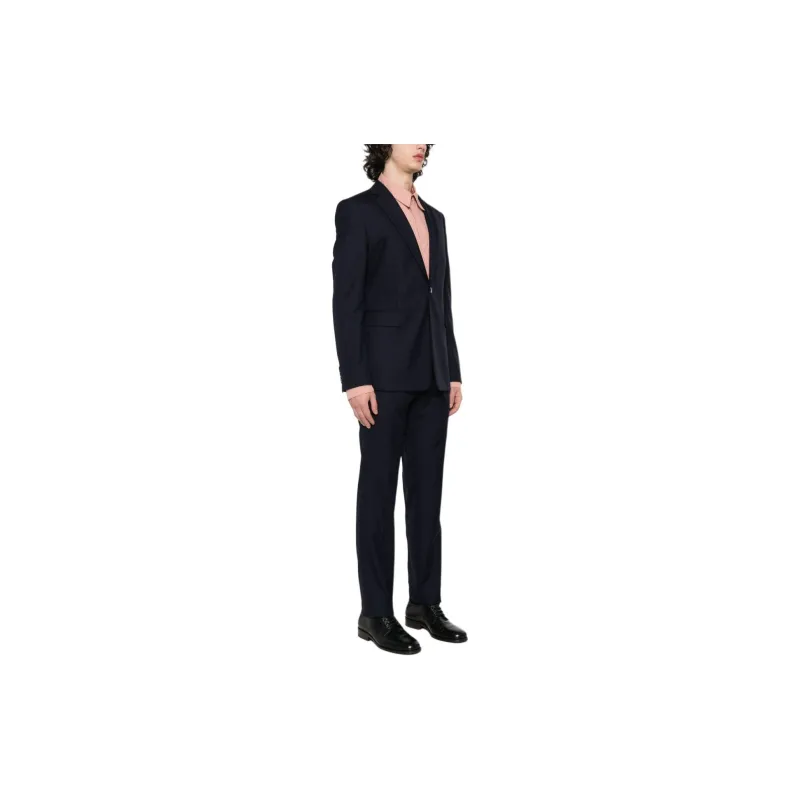 DRIES VAN NOTEN Business Suit Men's Navy Blue-3