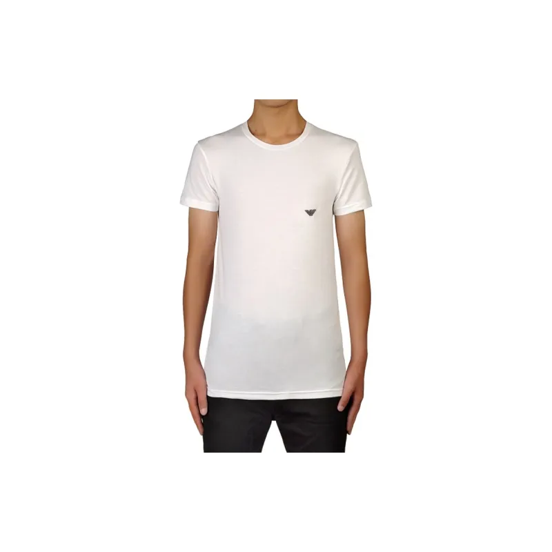 EMPORIO ARMANI T Shirts Men White-3