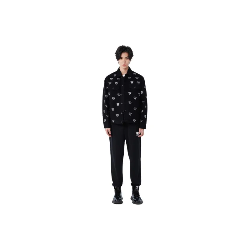 Boy London Denim Jacket Unisex Black-1