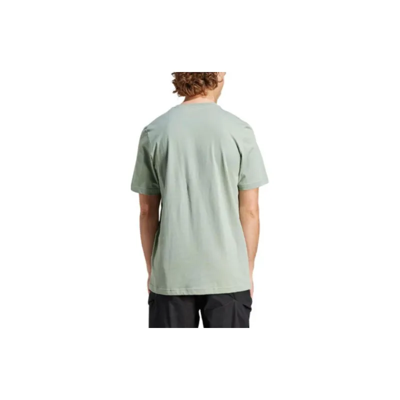 Adidas Terrex Classic Logo Tee T Shirt Men's Silver Green-2