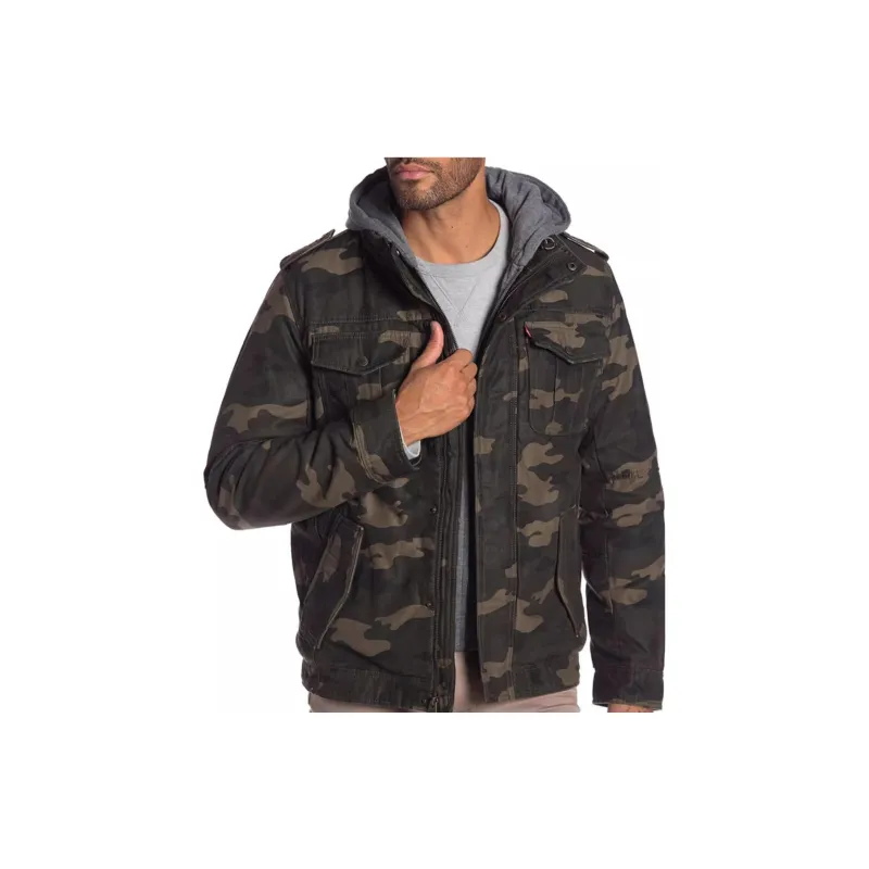 Levis Jackets Men Green-1