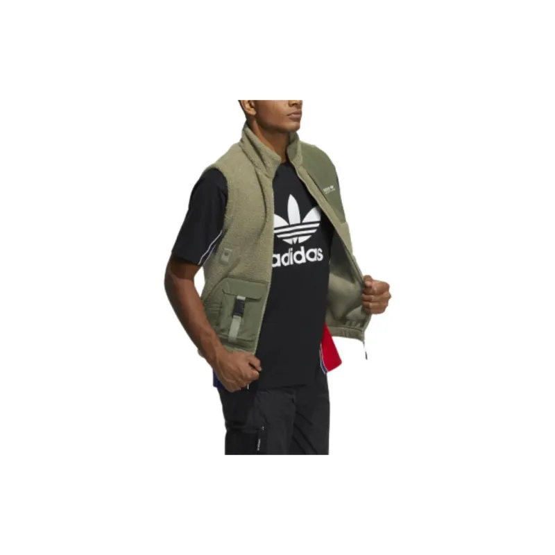 Adidas Vests Men Green-3