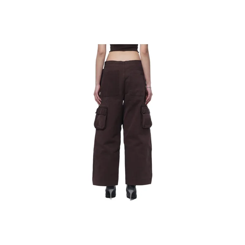 GREG ROSS Casual Pants Unisex Red Brown-1