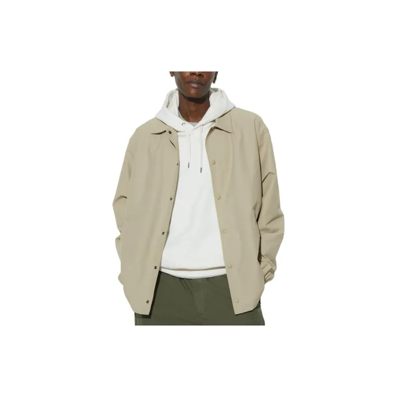 UNIQLO Jackets & Coats Unisex Light Camel Brown-2