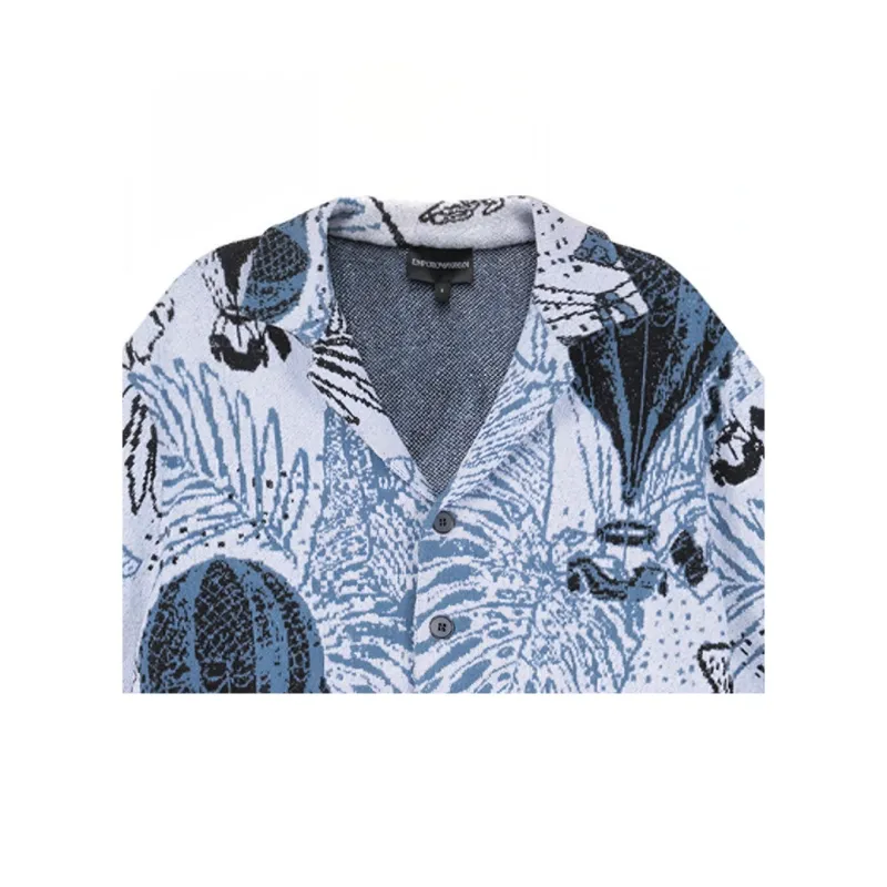 EMPORIO ARMANI FW23 Shirt Men's Multicolor-2