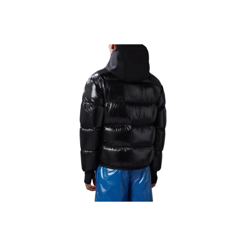 Moncler Marcassin Logo patch Padded Jacket-1
