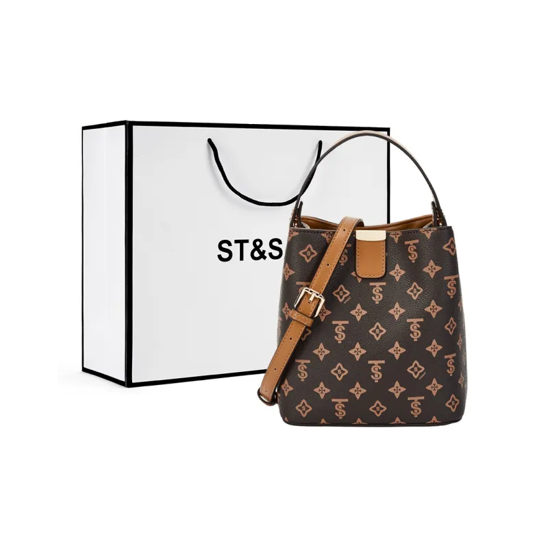 ST&SAT PVC Shoulder Bag, Crossbody Bag, Handbag Regular Women's Multicolor-4