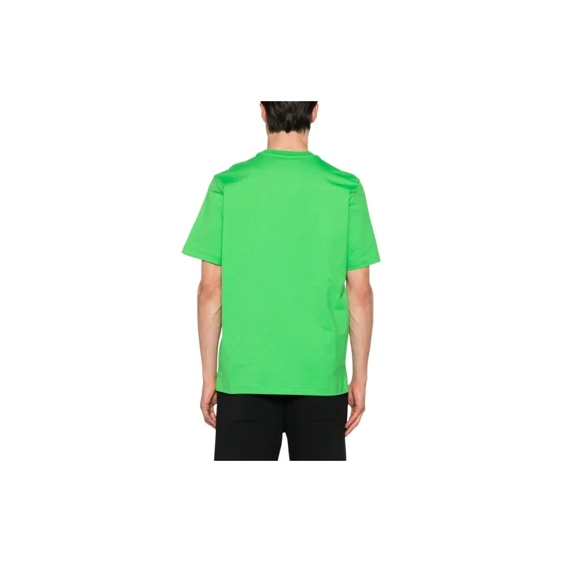 MSGM Logo print Cotton T shirt-2