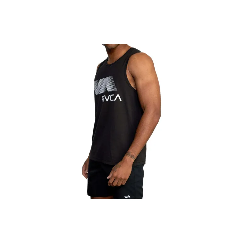 RVCA Tank Tops Men Black-4