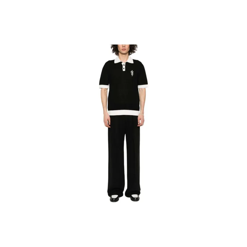 AMIRI Polo Shirts Men Black-2