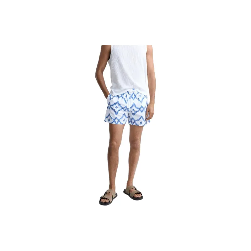 ZARA Swimming Shorts Men's Blue-2