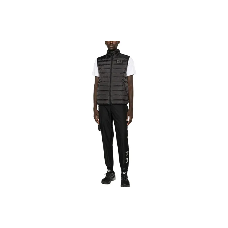 EMPORIO ARMANI EA7 Down Jacket Men's Black-1