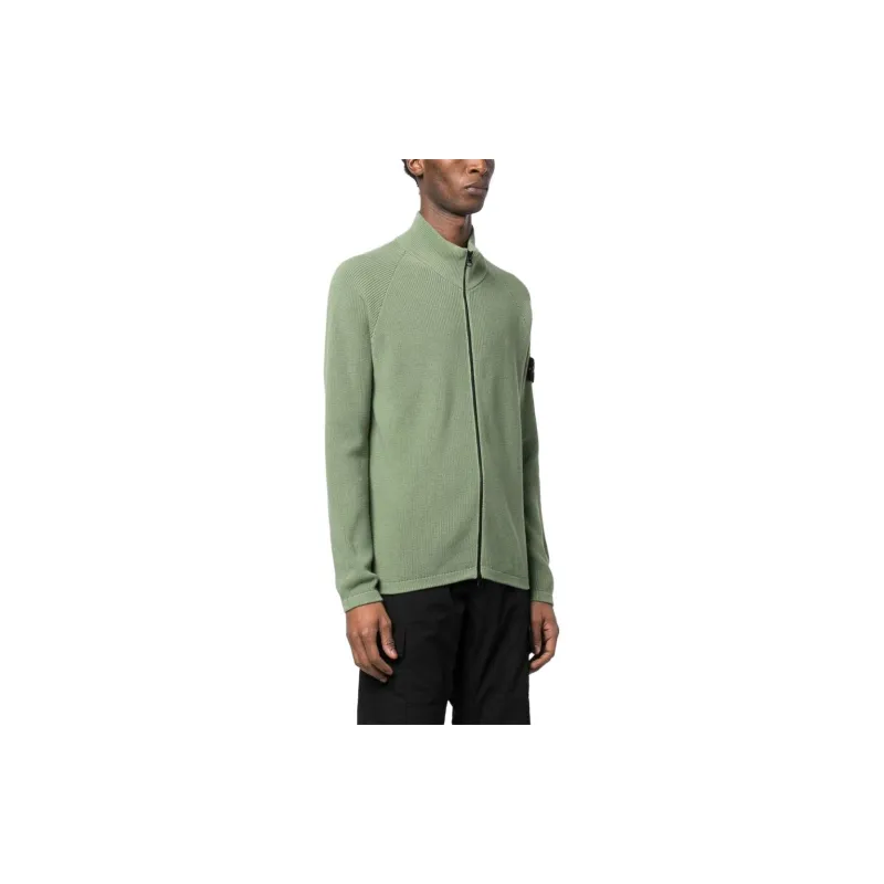 STONE ISLAND Sweaters Men Olive Green-2