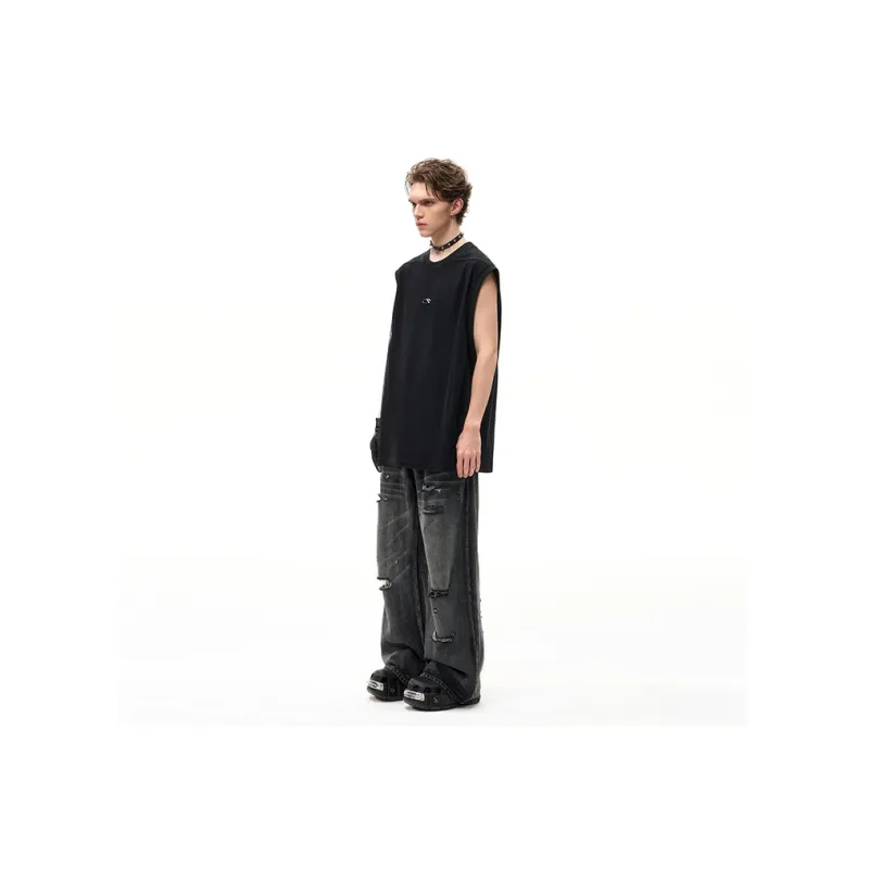 IMXS Tank Tops Men Black-6