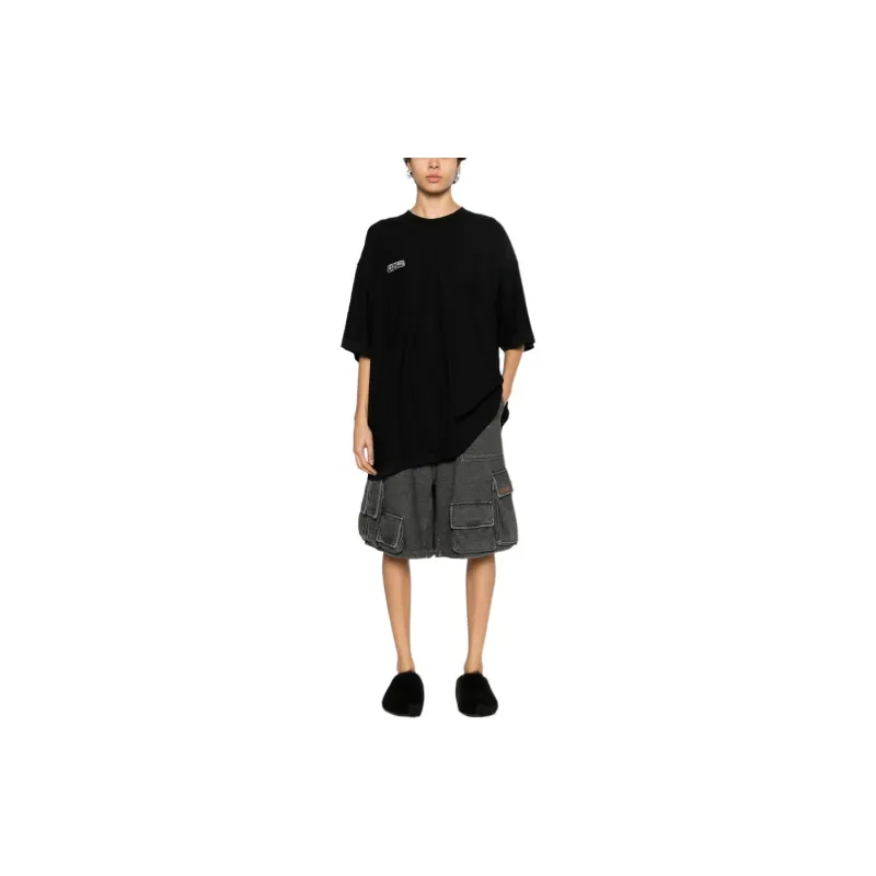 Vetements Inside Out Cotton T shirt-4