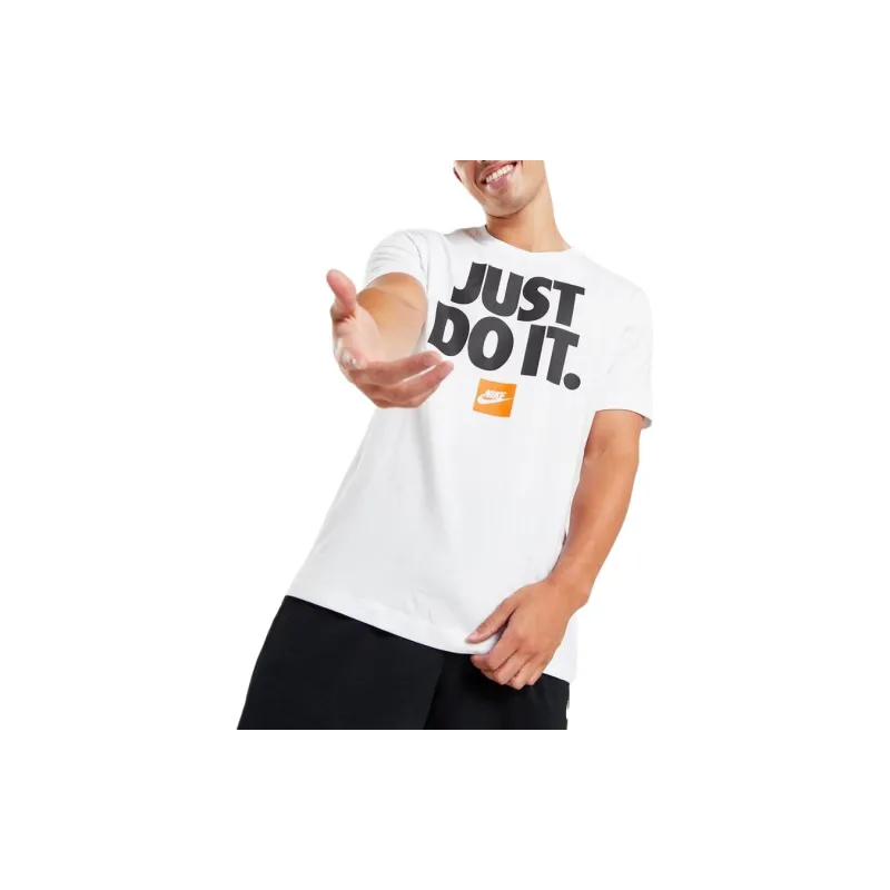 Nike T Shirts Men White-2