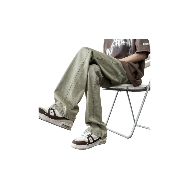 ALORGEEK Jeans Unisex-12