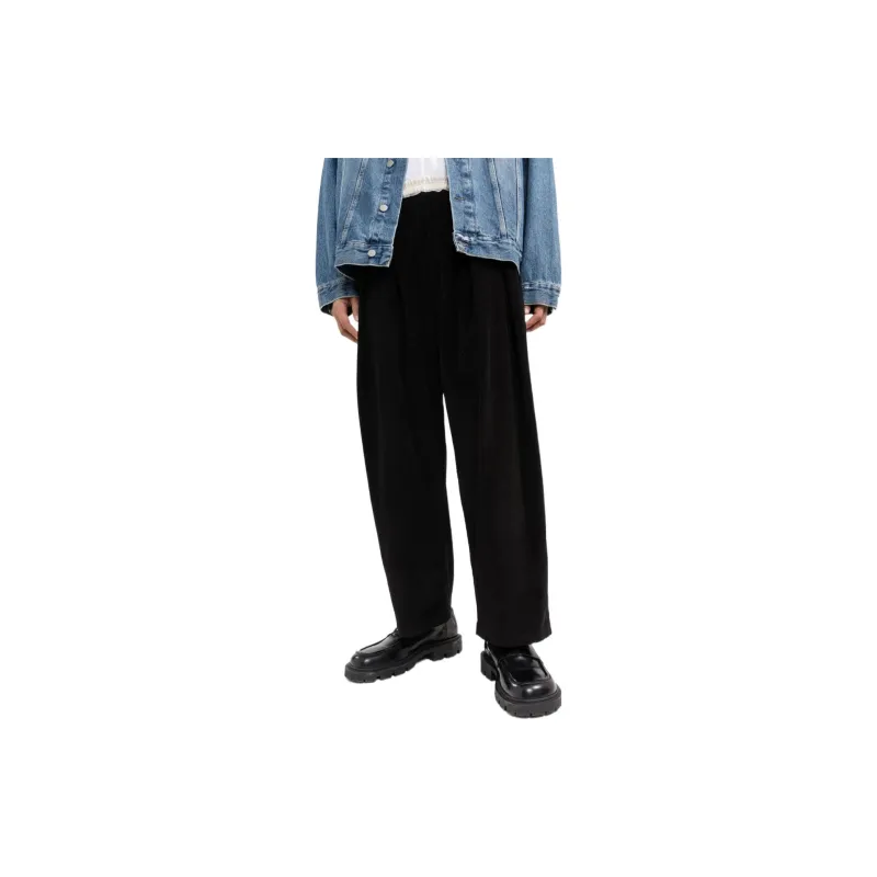 Maison Margiela Logo Detailed Elasticated Waistband Pants-3