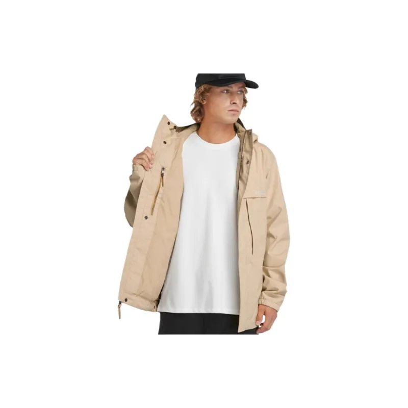 Timberland Waterproof And Windproof Windbreaker Jacket Men's Licorice Yellow-3