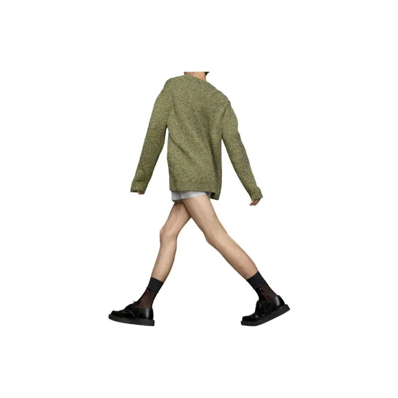 Maison Margiela Mélange effect Wool Cardigan-2