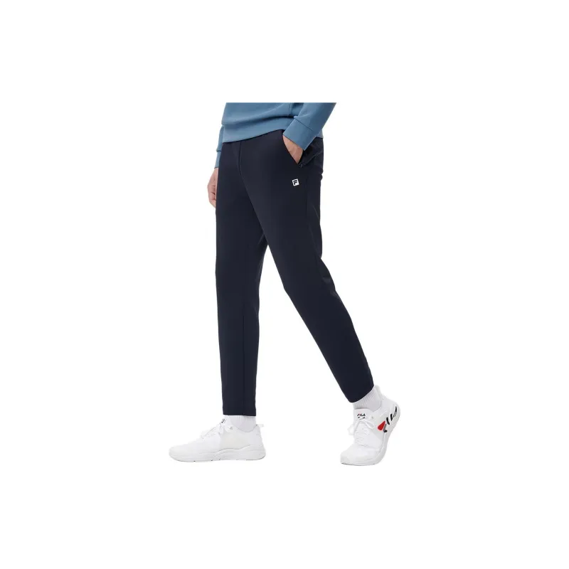 FILA Athletics Knitted Sweatpants Men's Royal Blue-4