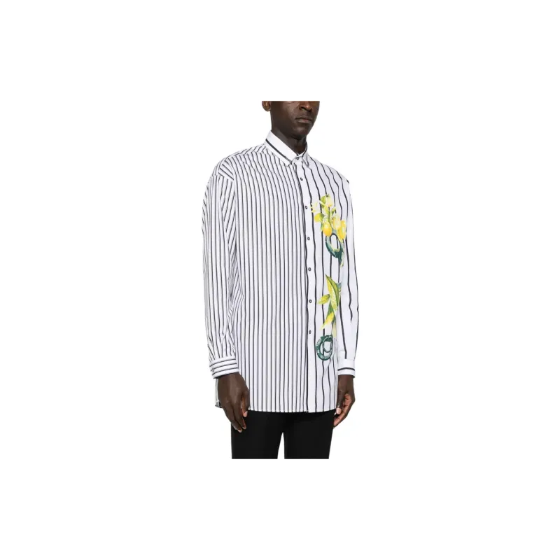 Roberto Cavalli Mix print Cotton Shirt-3