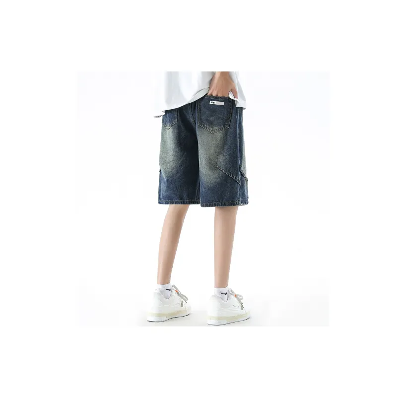 R.super SS24 Denim Shorts Unisex-14