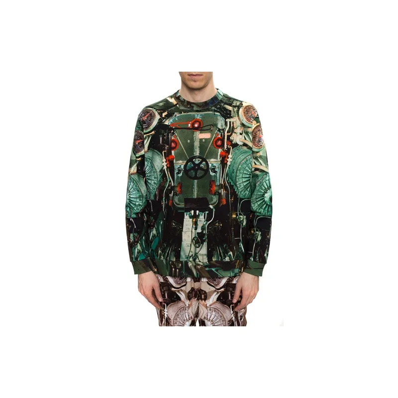 Burberry Sweatshirt Men's Green-1
