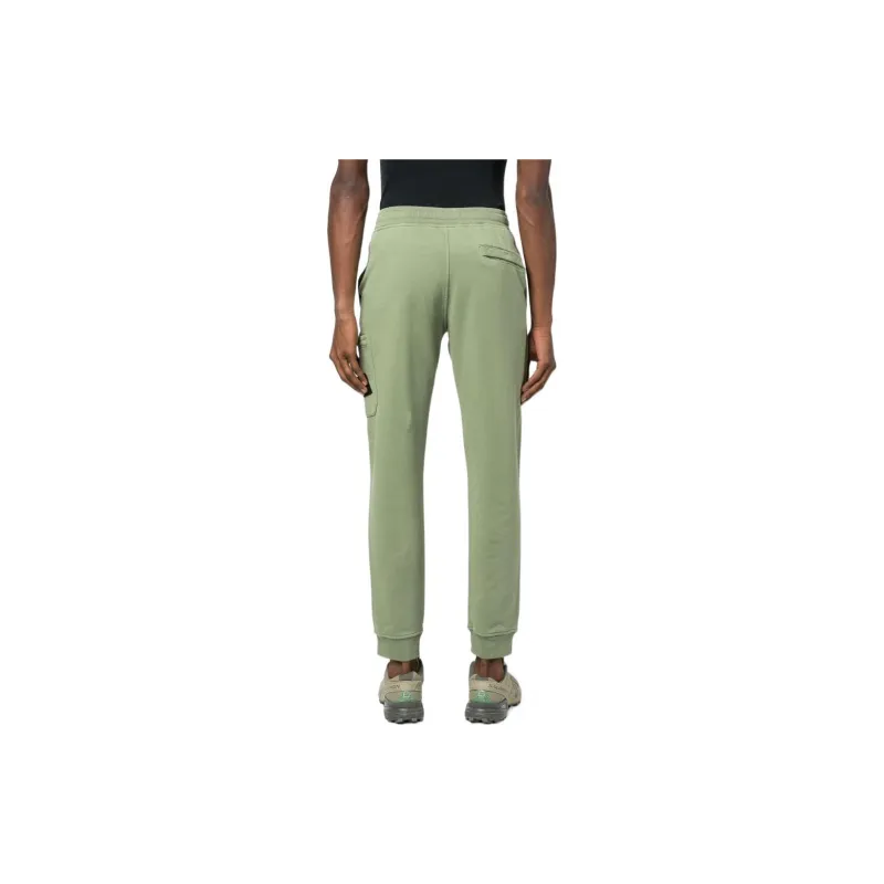 STONE ISLAND Knitted Sweatpants Men Green-2