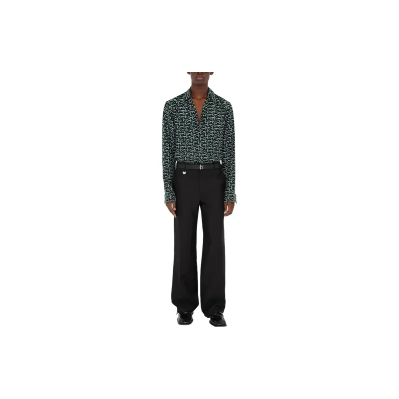 Burberry B Printed Silk Shirt-3