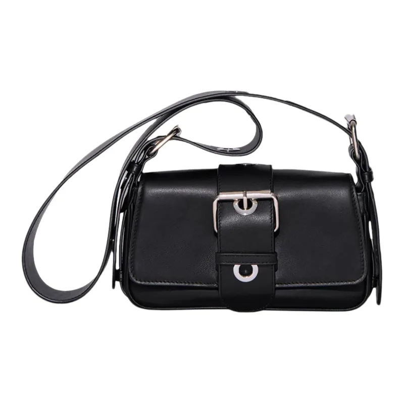By Far Eloise Leather Shoulder Bag-1