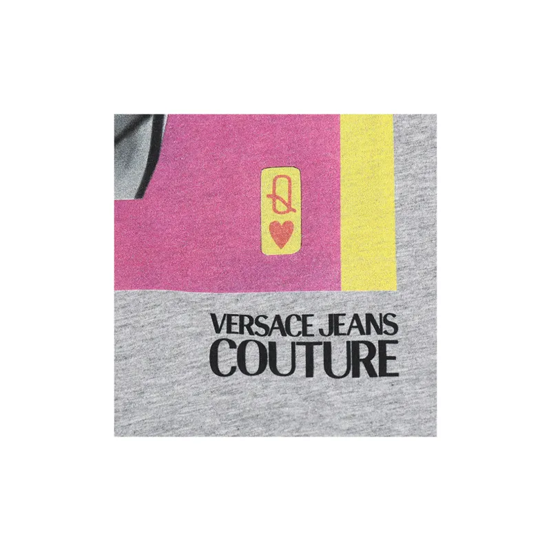 VERSACE JEANS COUTURE T Shirt Men's Light Gray-4