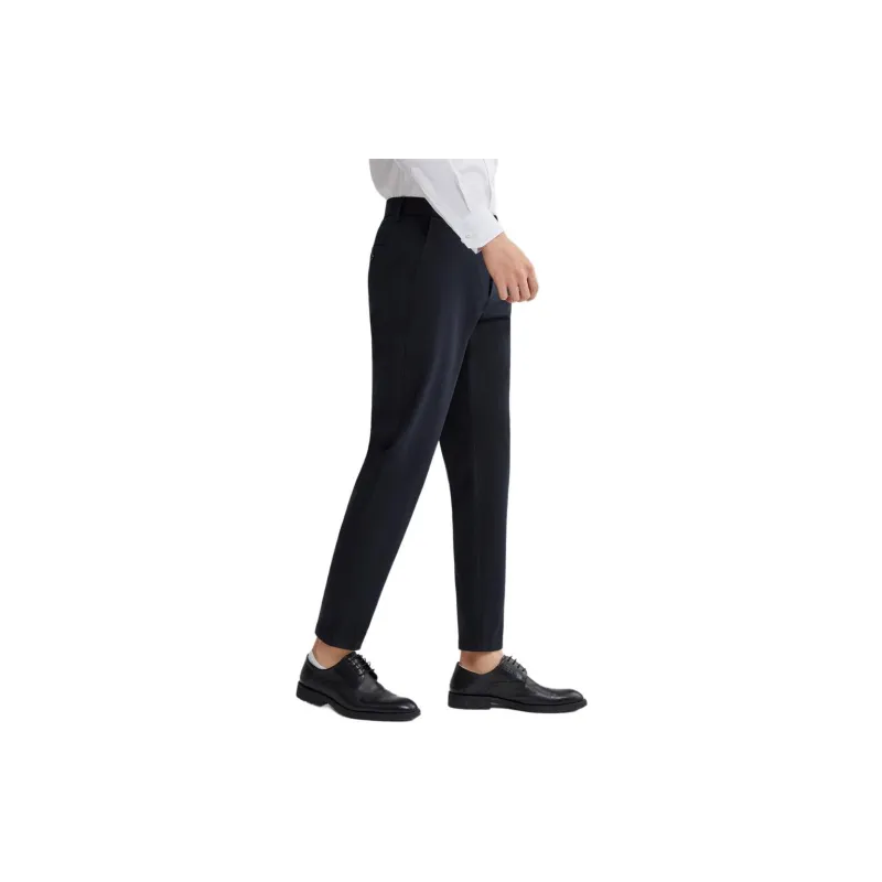 SUNDANCE Casual Pants Men's Navy Blue-3
