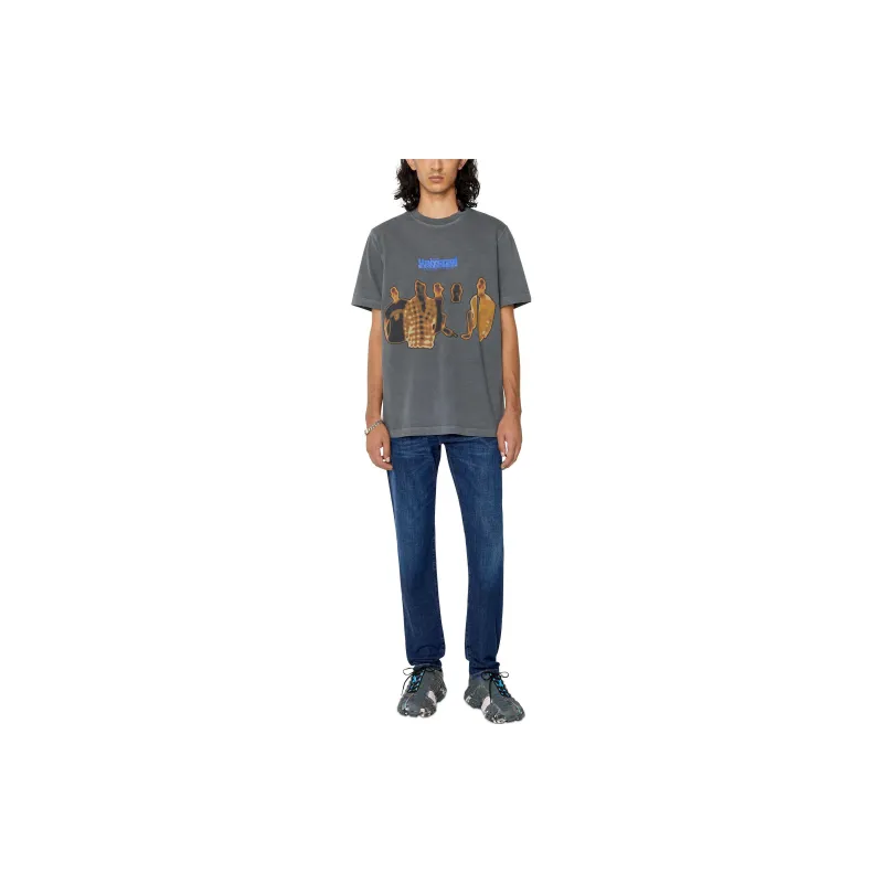 DIESEL 2019 D Strukt 09B90 Slim cut Jeans-1