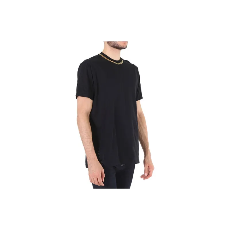 Burberry T Shirts Men Black-3