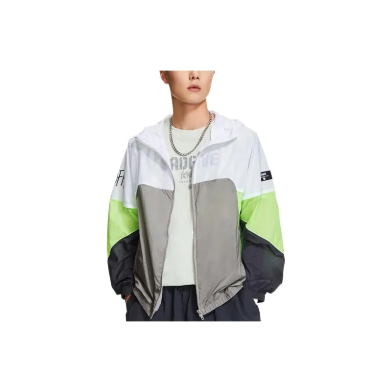 LiNing Badfive Jacket Men's White Gray-2
