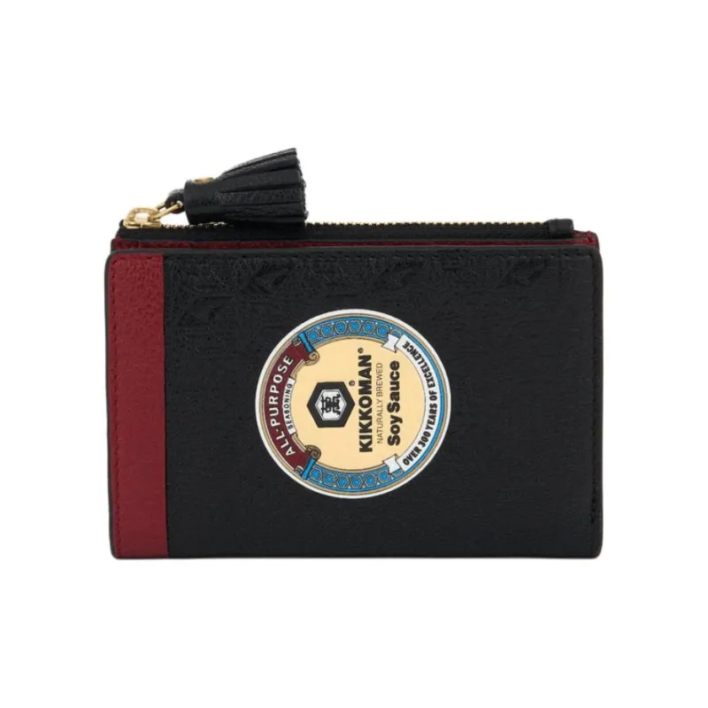 Anya Hindmarch Leather Wallet Women's Vampire Red-1