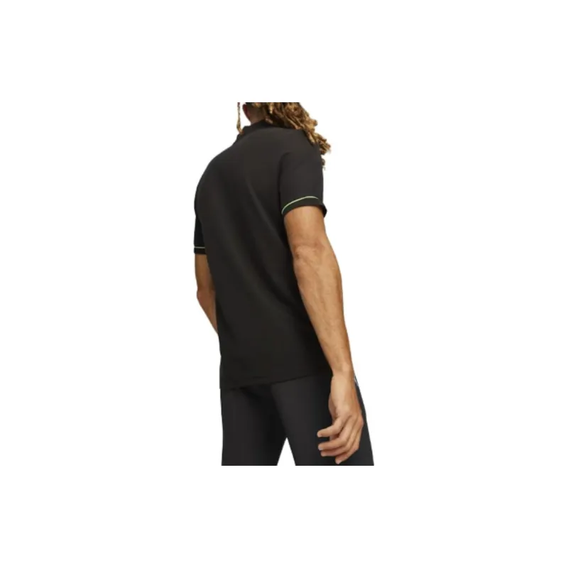 PUMA Mercedes AMG Petronas F1 Polo Shirts Men Black-4