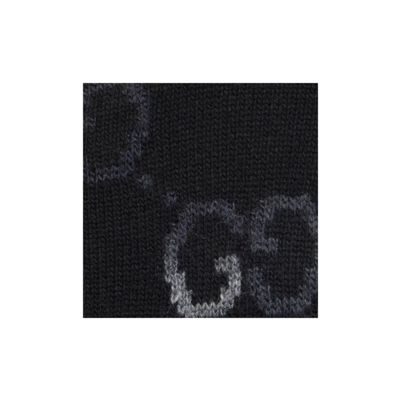 GUCCI Gg Jacquard Crewneck Jumper-5