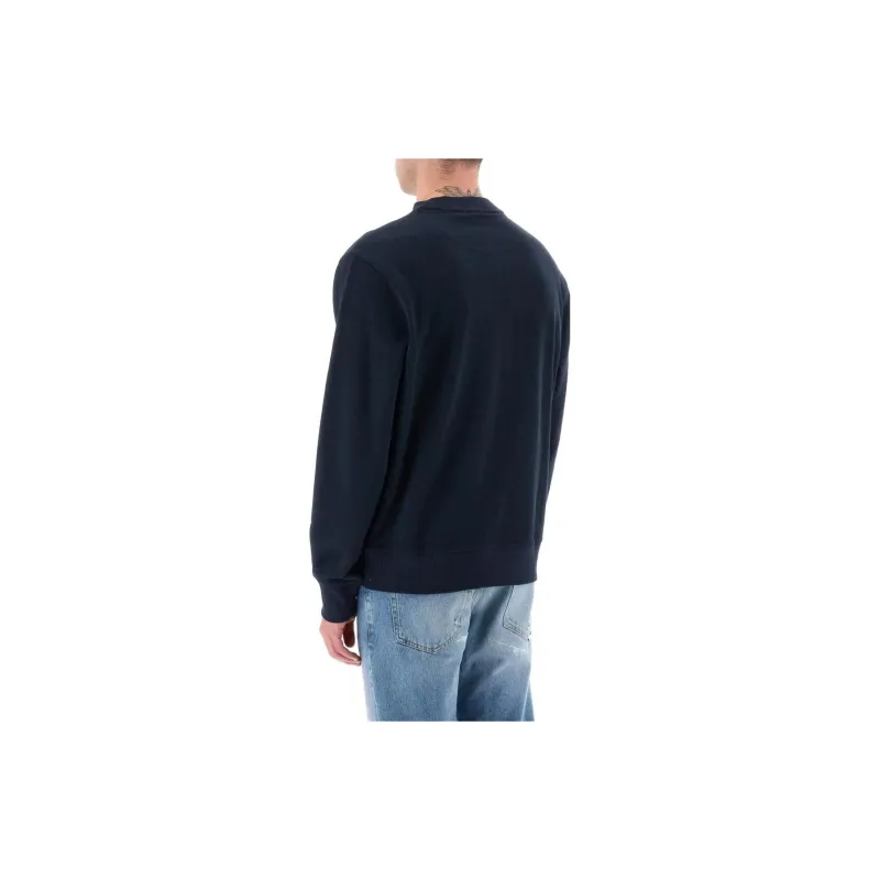 HUGO BOSS Logo Printed Crewneck Sweatshirt-3