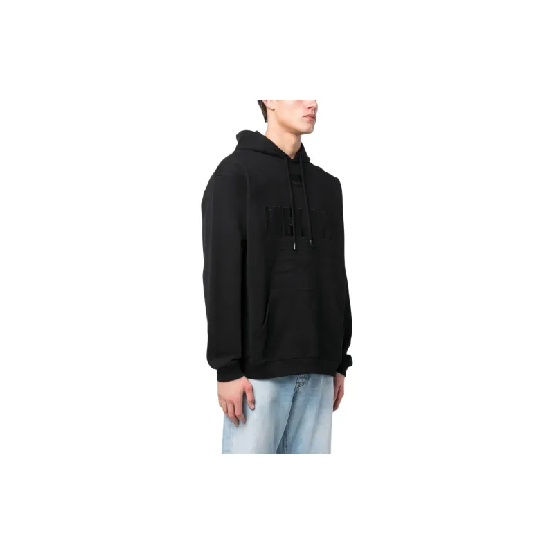 VTMNTS Slogan Printed Drawstring Hoodie-3
