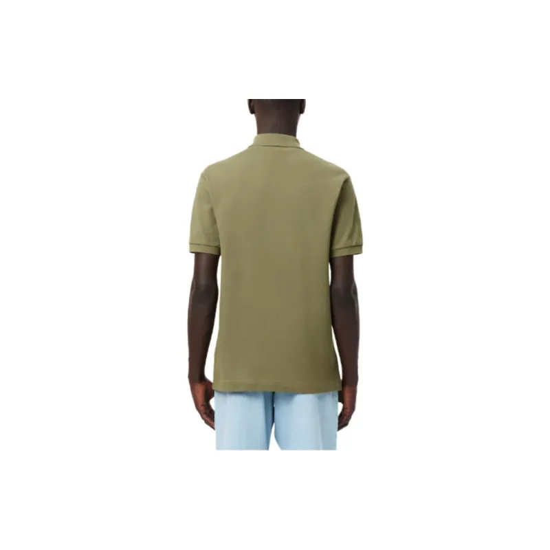 LACOSTE Polo Shirt Men's Khaki Green-2