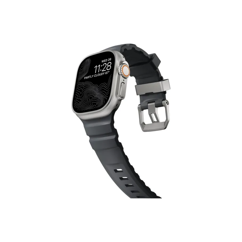 NOMAD Apple Compatibility Watch Band Compatibility Apple Watch 49/45/44/42mm Watch Dial FKM Fluoroelastomer Material-9